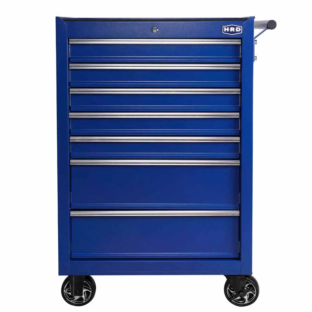 HRD 26in 7 Drawer Tool Trolley - Blue HTR26071