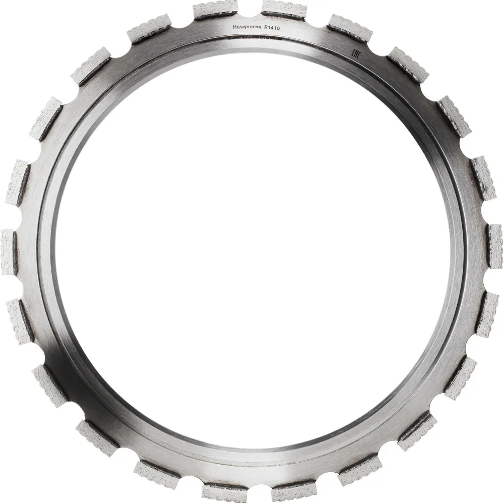HUSQVARNA 370mm Segmented Diamond Ringsaw Blade for Concrete Cutting - ELITE-RING R10