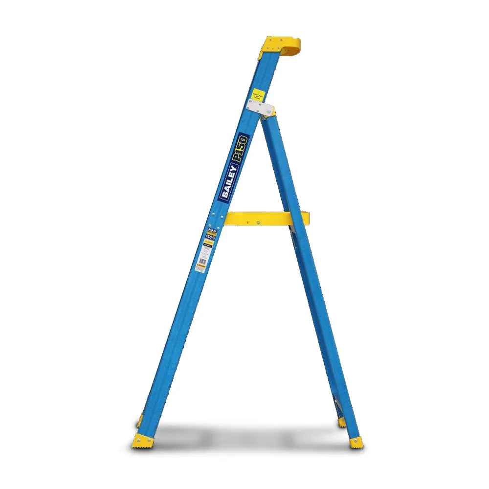 BAILEY P1504 Platform Step Ladder 1.2m Fibreglass 150kg Industrial FS14071