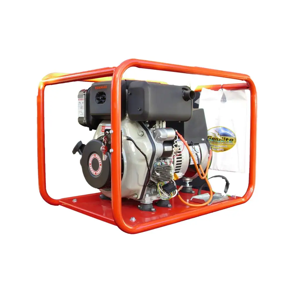 GENELITE 6.5kVA YANMAR Diesel Generator Single Phase Worksafe Compliant GYD5000E-H