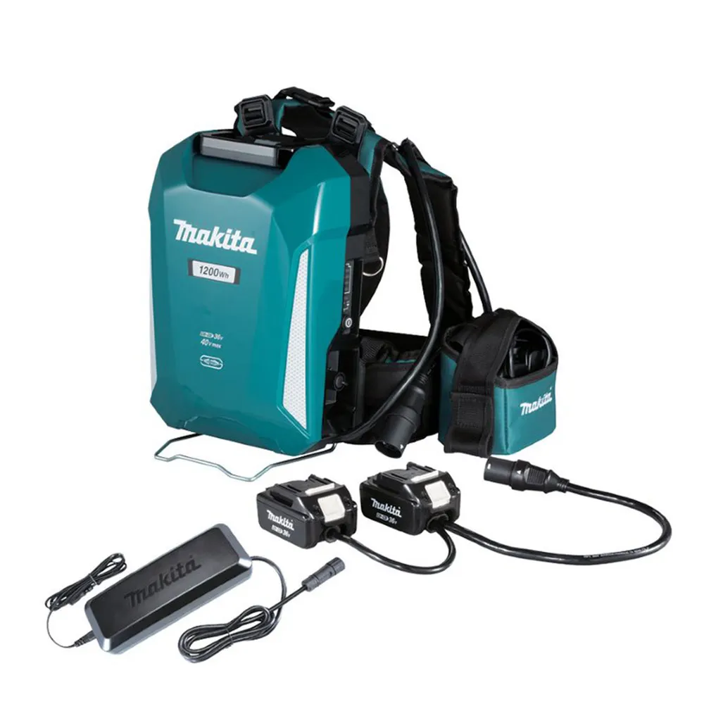 MAKITA Portable Power Supply Kit with Charger & 18Vx2 Adaptor PDC1200A01