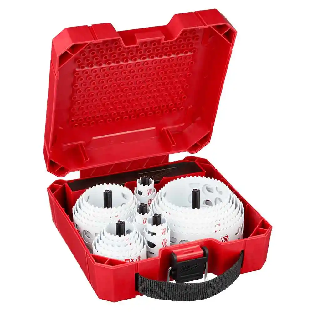 MILWAUKEE 19-121mm Bi-Metal Cobalt Holesaw Set for General Purpose - HOLE DOZER - 28 Piece 49224185