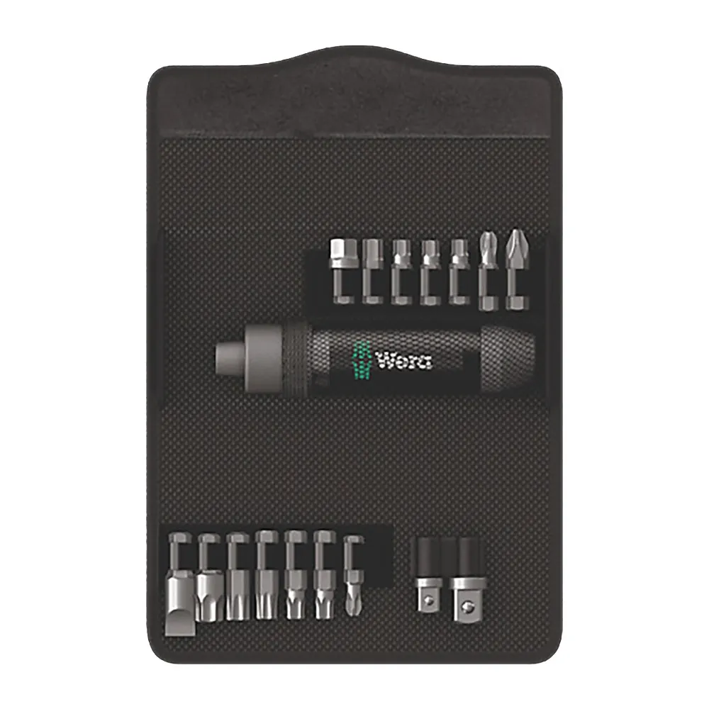 WERA 5/16" Drive Screwdriver Impact Kit - 17 Piece WER072017