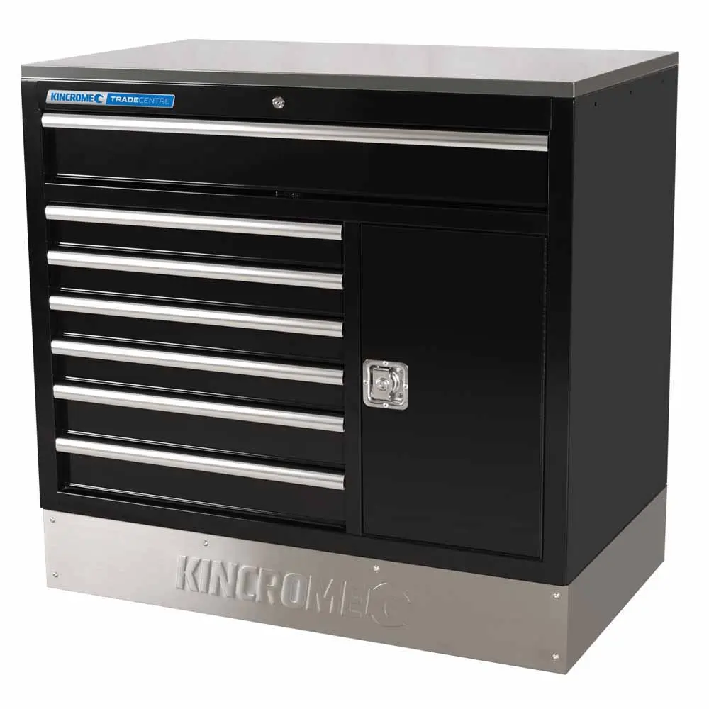 KINCROME 7 Drawer Trade Centre Cabinet Work Bench K7366