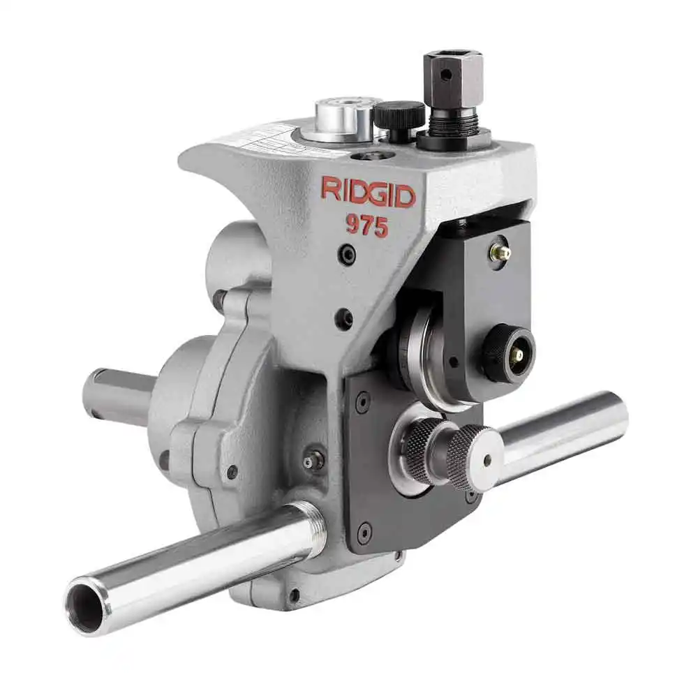 RIDGID 975 Combo Roll Groover - Manual & Suits (15777 & 58752) 25638