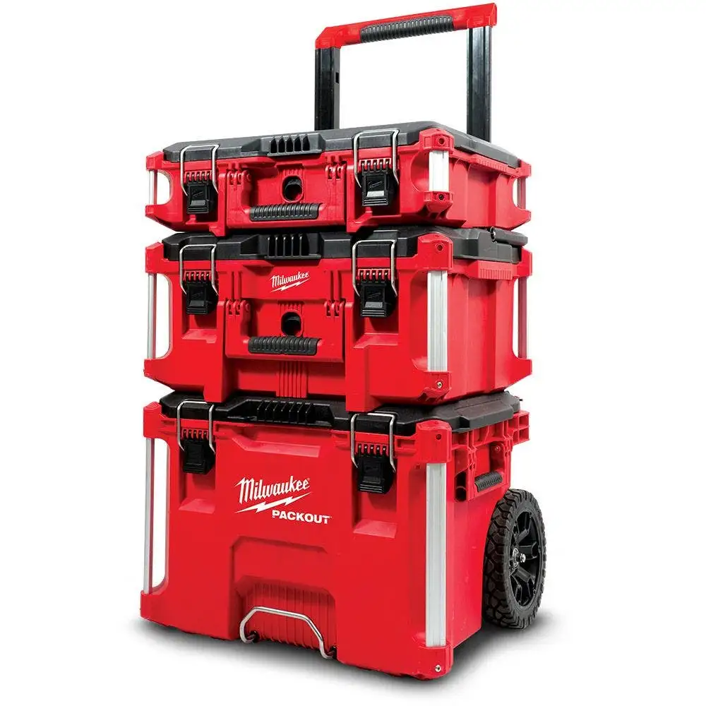 MILWAUKEE PACKOUT 3 Piece Tool Box 48228426 48228425 48228424