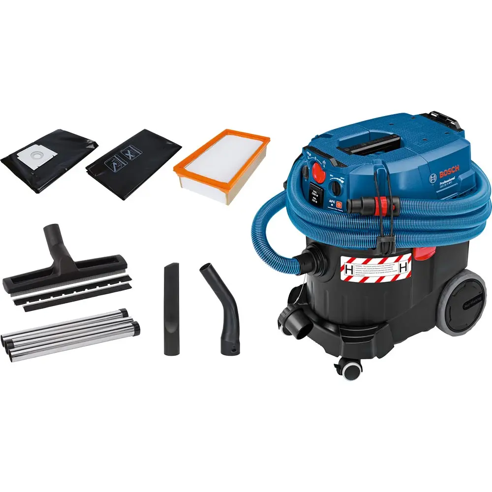 BOSCH 240V 35L H-Class Industrial Vacuum Cleaner GAS 35 H AFC 06019C3640