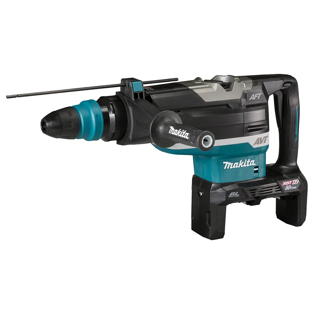MAKITA 80V Max (40Vx2) XGT Brushless 2 x 5.0Ah SDS Max Rotary Hammer Kit HR006GT201