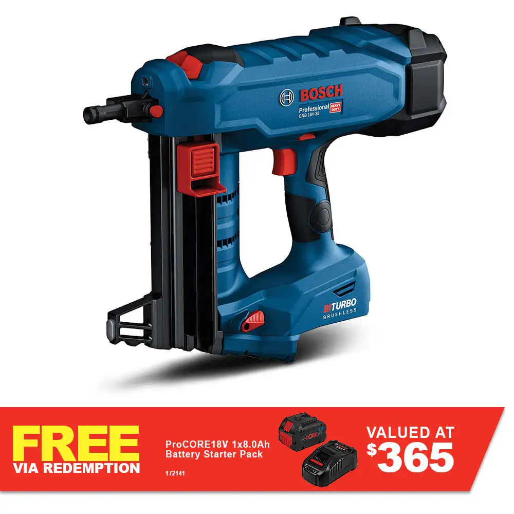 BOSCH 18V Brushless Concrete Nailer Skin 06019L7000