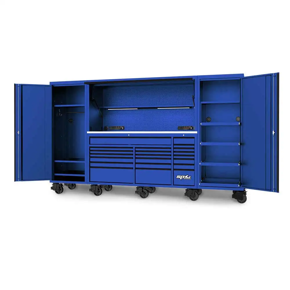 SP Tools 128inch Workstation Tool - Black/Blue SP44890BL
