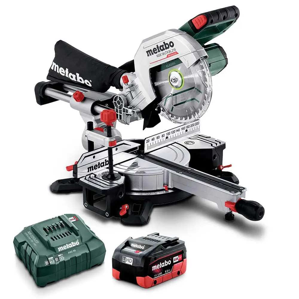 METABO 18V 216mm Slide Mitre Saw Kit AU61421600