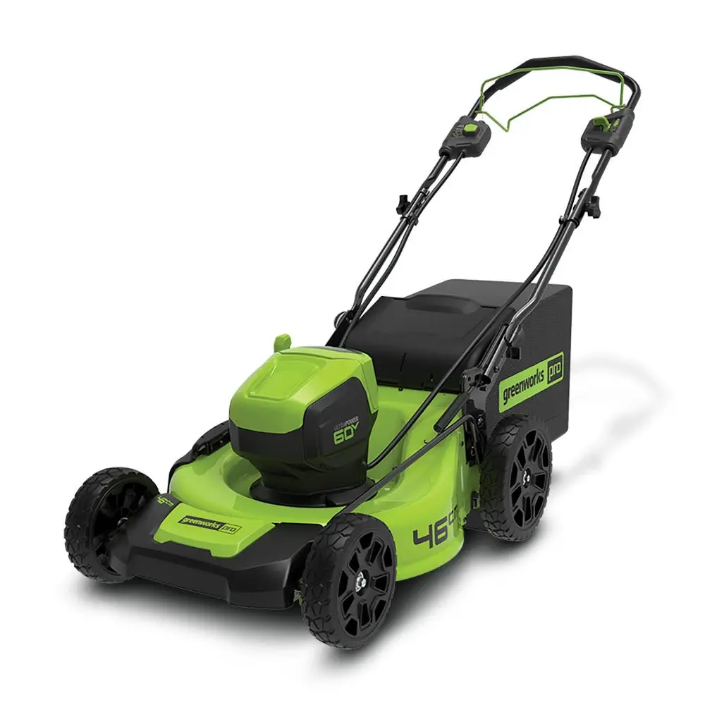 GREENWORKS 60V 1 x 6.0Ah 460mm Self Propelled Lawn Mower Kit 2514607AU-KIT-6