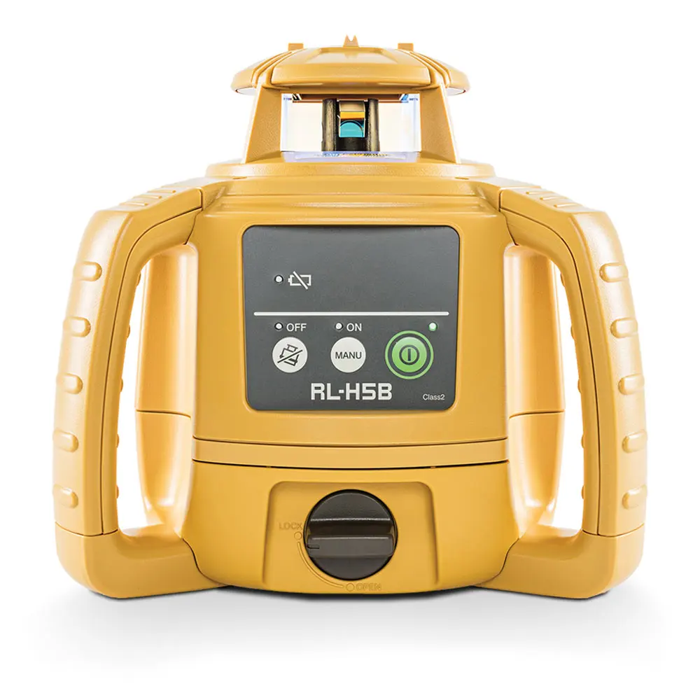 TOPCON RL-H5B Rotary Laser Dry Battery with Standard LS-80X Receiver 1021200-71