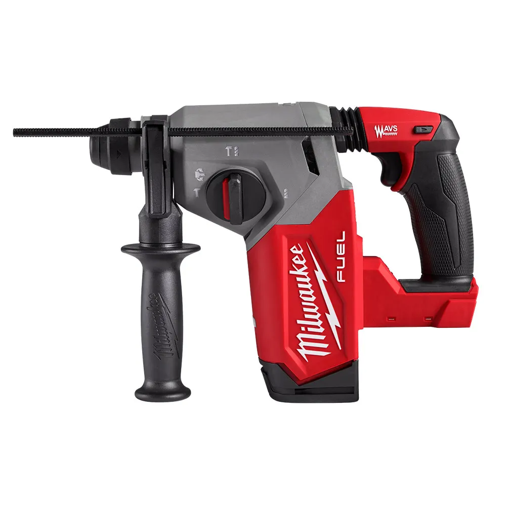 MILWAUKEE 18V FUEL 2 x 6.0Ah 26mm HAMMERVAC SDS Plus Rotary Hammer Kit M18FHDEX602C