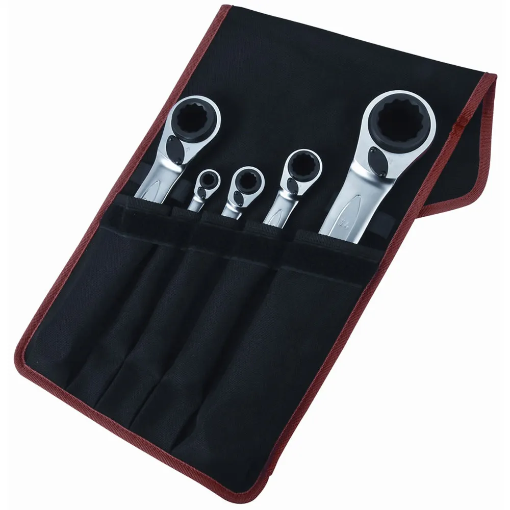 BAHCO Spanner Set Ratchet Ring 5pc S4RM5T