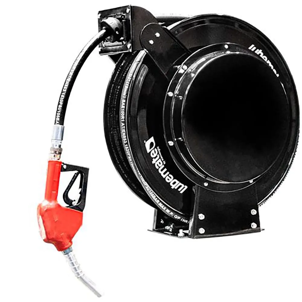 LUBEMATE 3/4" Diesel Reel X 20m w/ Auto Nozzle L-OTP1920-AN