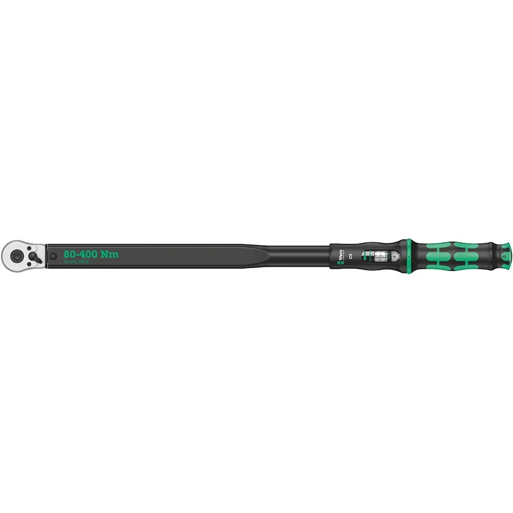 WERA 80 - 400Nm Rev Ratchet Torque Wrench WER075624