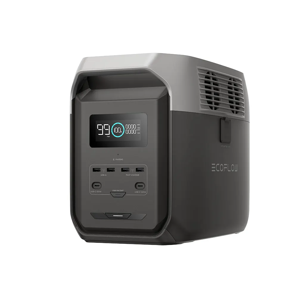 ECOFLOW 12v 1800w 128Ah Total AC Output Delta 3 Battery EFDELTA3-1500