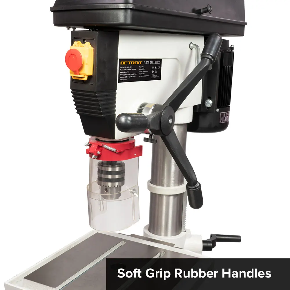 DETROIT 550W 325mm Swing Floor Drill Press DETFDR550