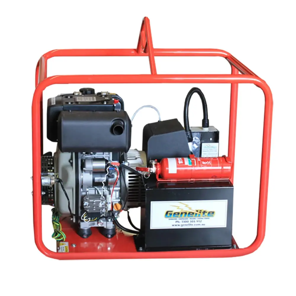GENELITE 6.5kVA YANMAR Diesel Generator Single Phase Minespec GYD5000E-MS