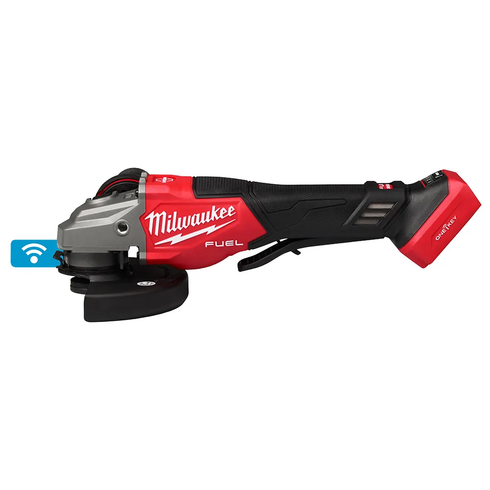 MILWAUKEE 18V FUEL ONE-KEY 125 mm (5inch) High Speed Braking Angle Grinder with Deadman Paddle Switch Skin M18FSAG125XPDB20