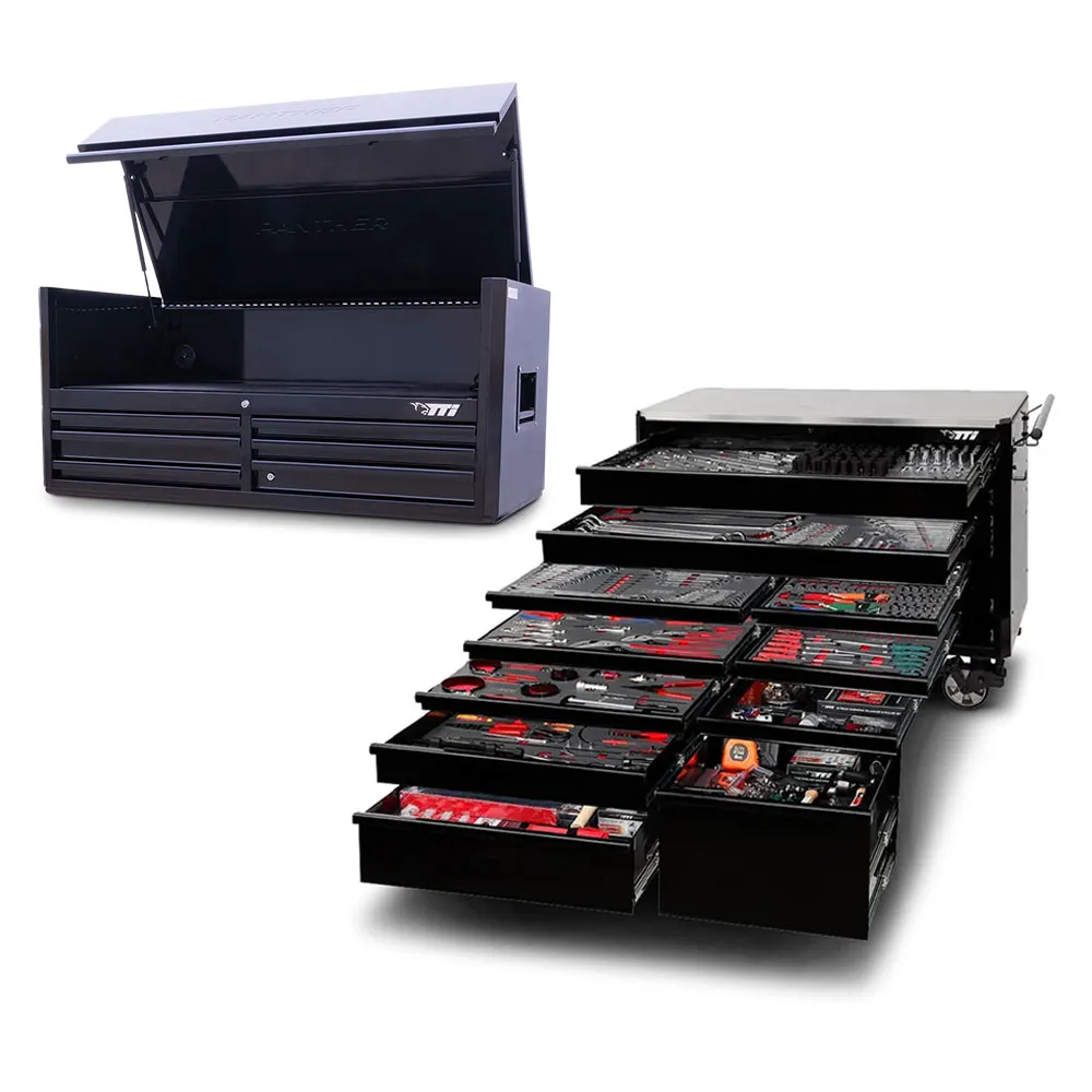 TTI 52" 17 Drawer Tool Trolley & Chest Combo 1045 Piece TTKIT952
