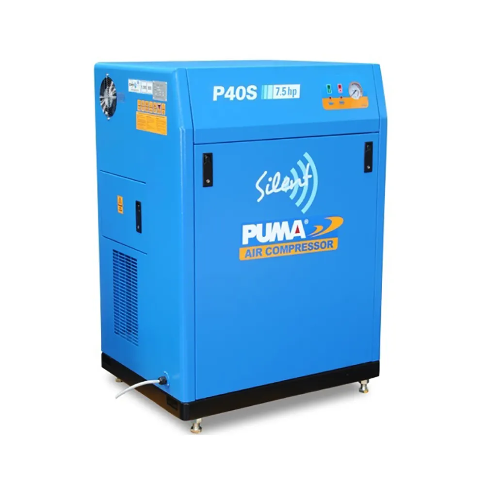PUMA 7.5HP 930L/Min Silent Recip Piston Compressor PUP40S415V