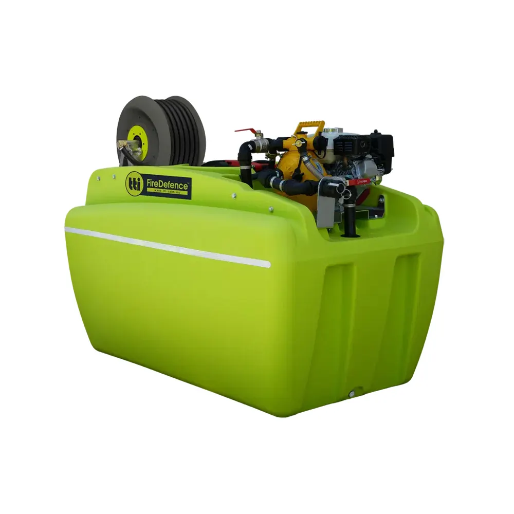 TRANS TANK INTERNATIONAL 1000L FireDefence 1000L Portable Fire Fighting Unit I-06816 SFD1000LZ