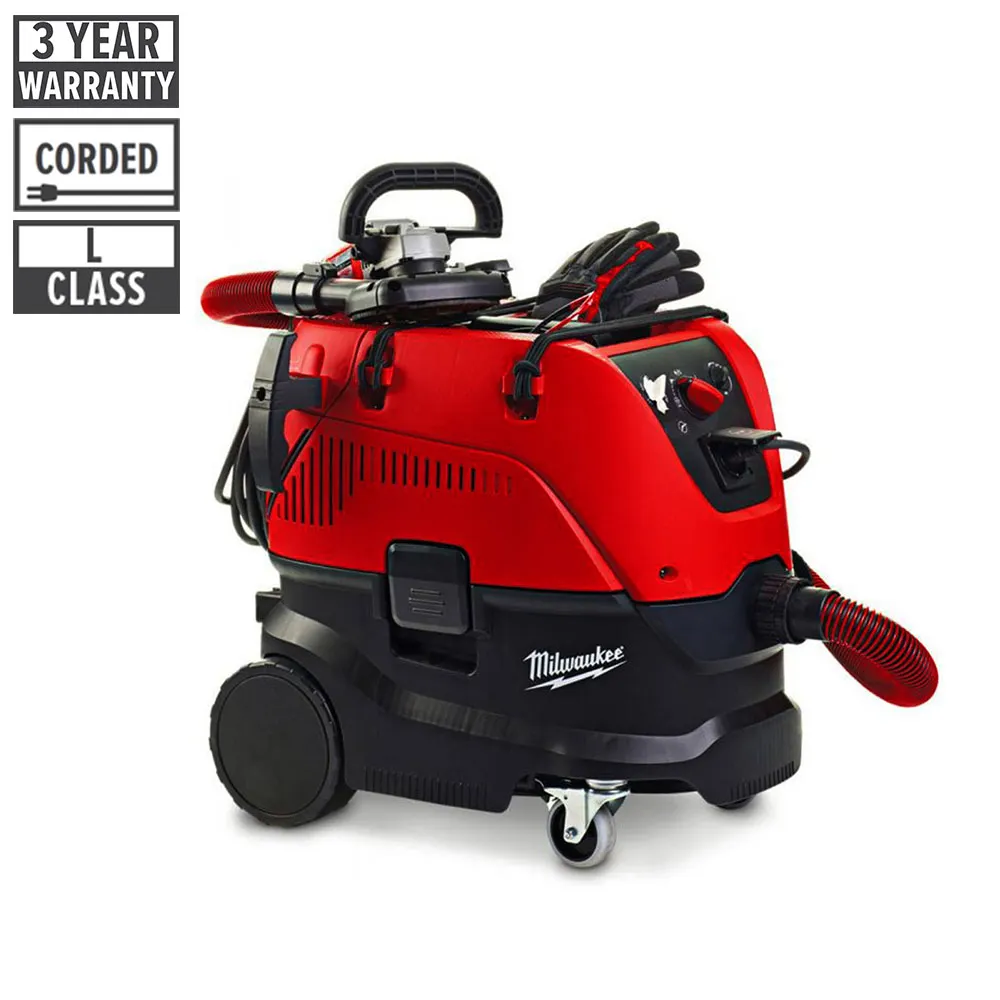 MILWAUKEE 240V 30L L Class Dust Extractor AS30LAC
