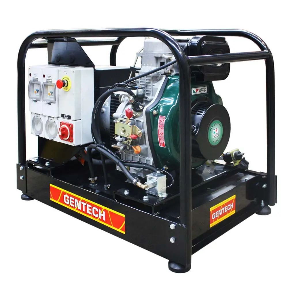 GENTECH 7kVa Yanmar Powered Mine Diesel Generator ED7000LSRE-MINE