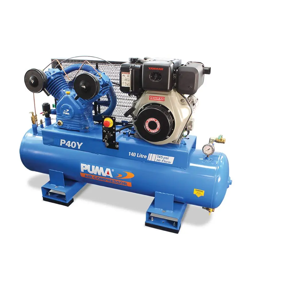 PUMA 10.0HP 805L/min Yanmar Diesel Electric Start Compressor PUP40YES