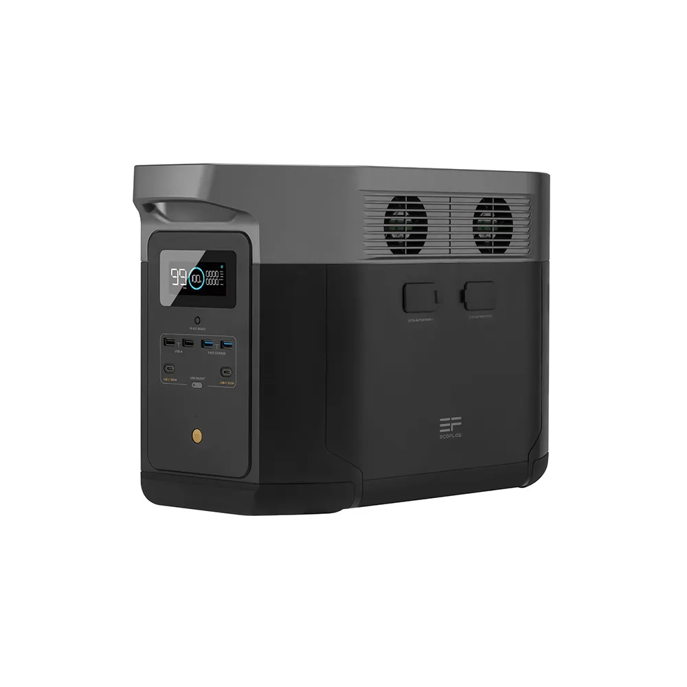 ECOFLOW Delta Max 1600 Power Station w/ Max 2400W AC output & 1600Wh (133Ah@12V) Lithium Battery EFDELTAMAX16
