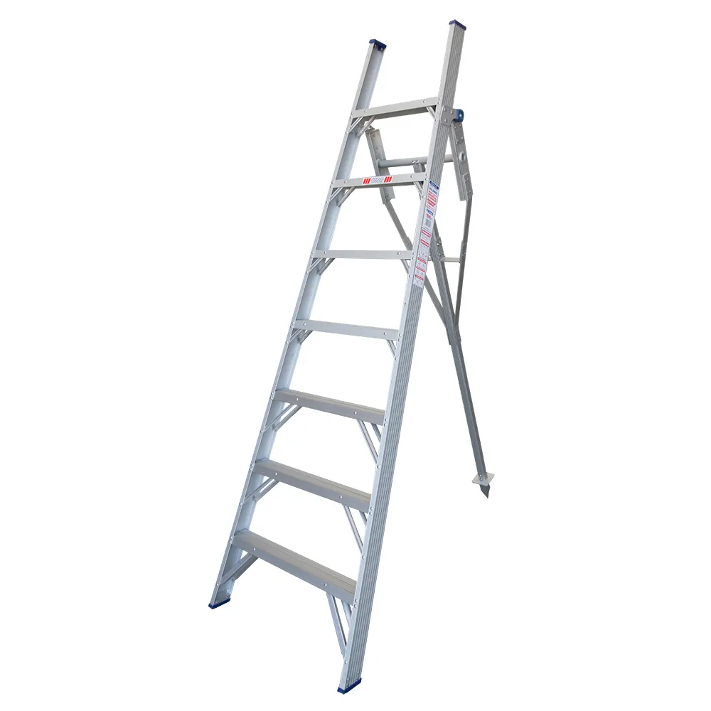 INDALEX 150kg Pro 2.4m Aluminium Orchard Ladder PROT8