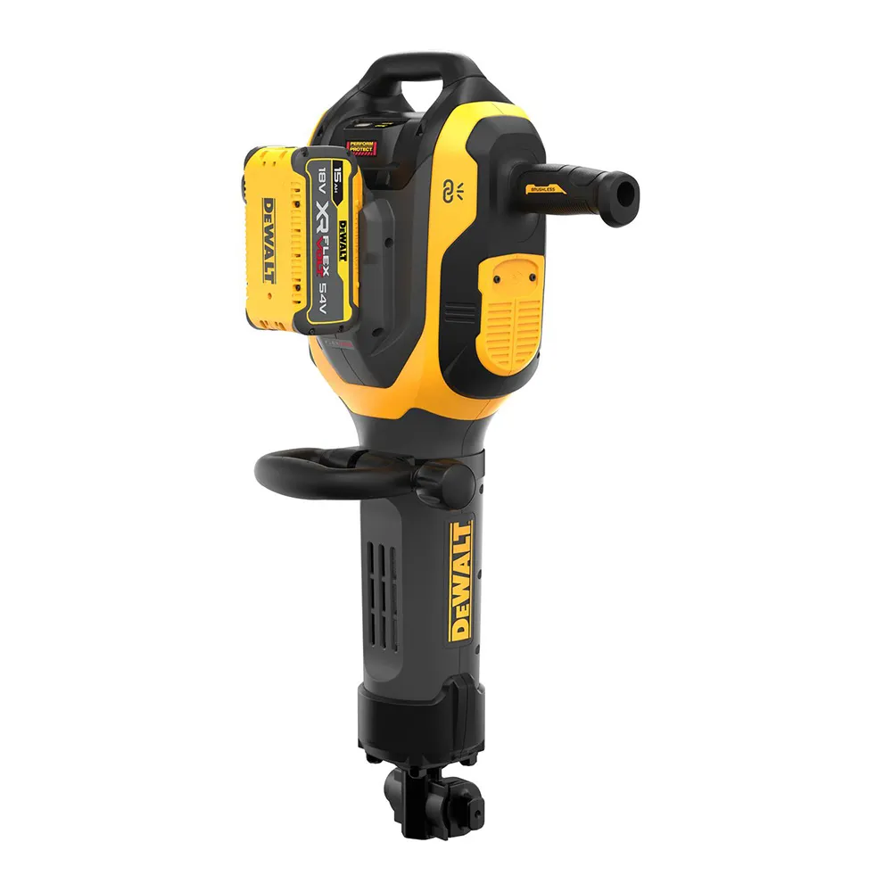 DEWALT 54V XR FLEXVOLT 2 x 15.0Ah Hex Demolition Hammer Kit DCH966Z2-XE