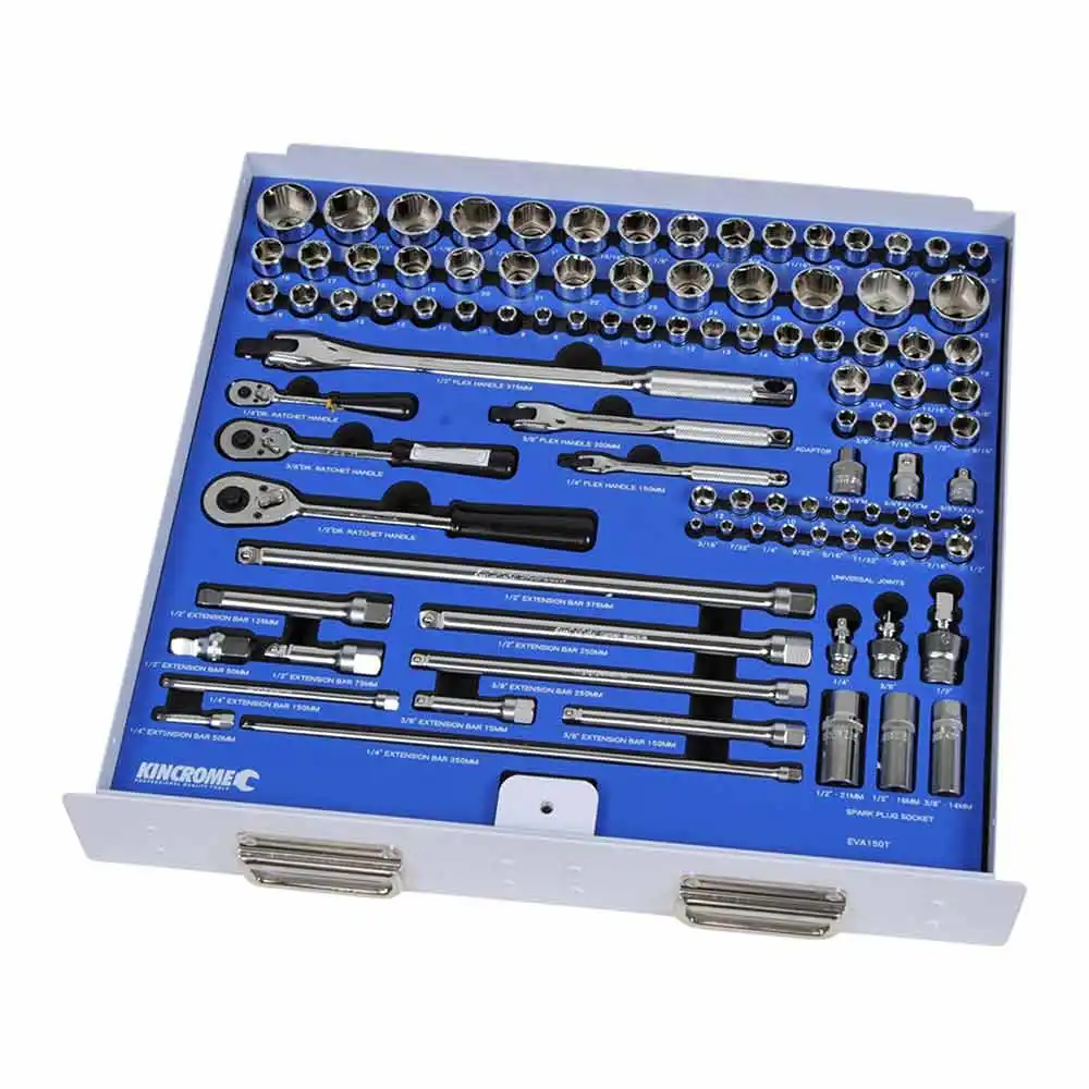 KINCROME Eva Tray 98 Piece LOK-ON Socket & Accessories EVA150T