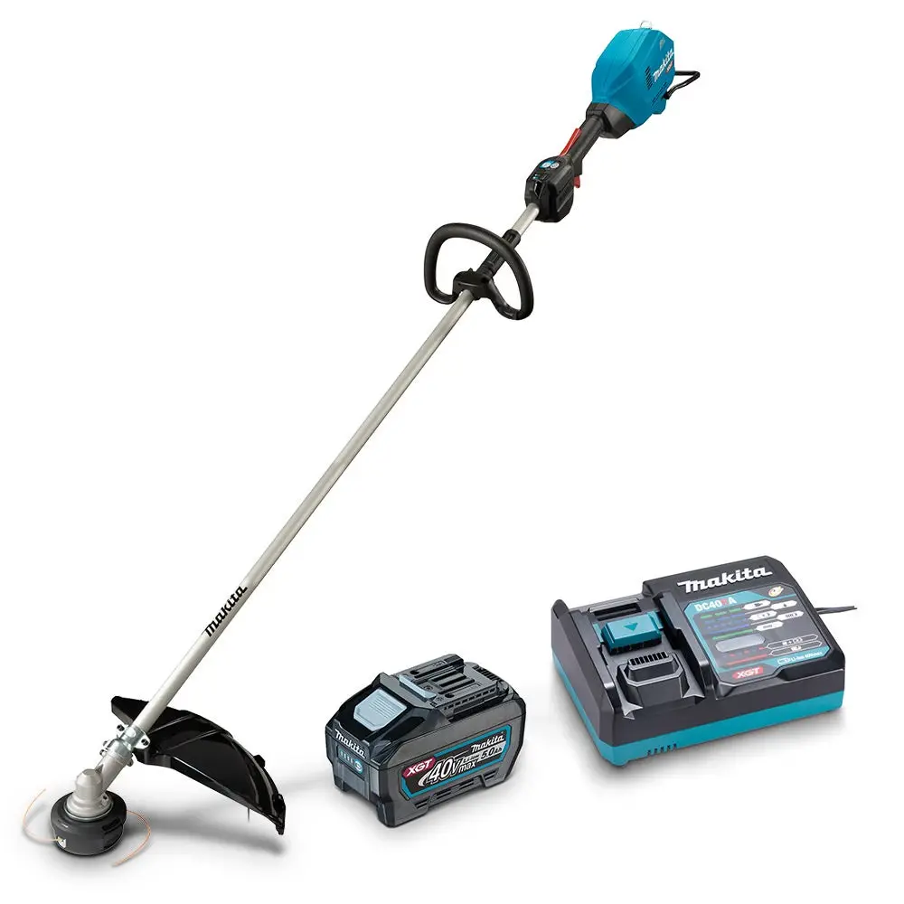 MAKITA 40V MAX XGT Brushless 1 x 5.0Ah Loop Handle High Output Line Trimmer Kit UR007GT101
