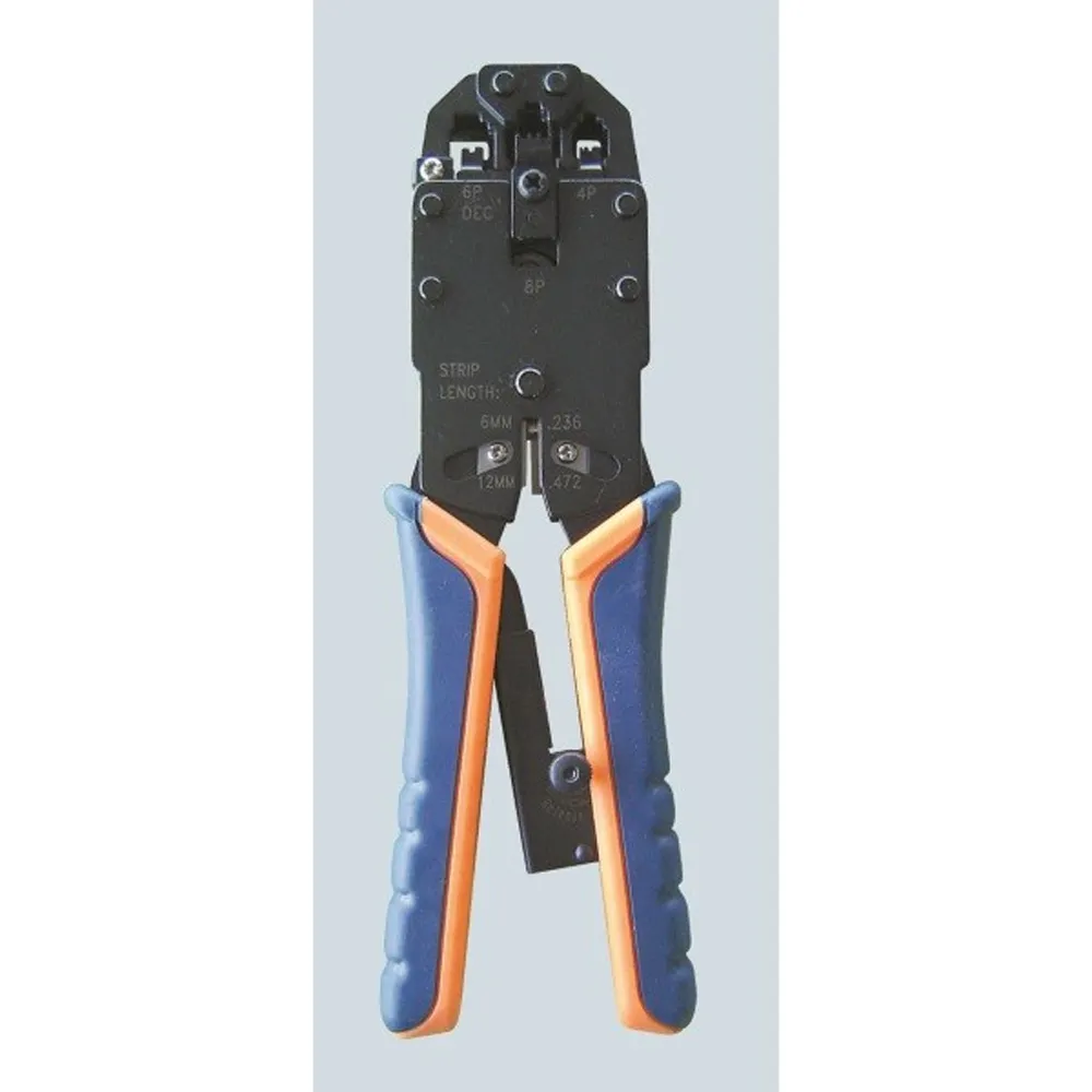 DATABITZ 4P/6P/8P Ratchet Modular Crimp Tool DC-TLRJ468 DC-TLRJ468