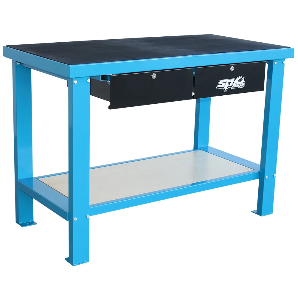 SP TOOLS 1250mm 2 Drawer Custom Series Work Bench SP40410