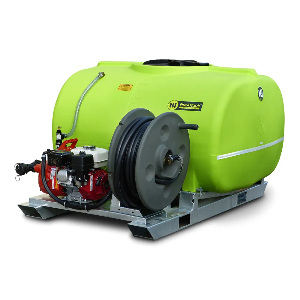 TRANS TANK INTERNATIONAL 1000L FireAttack Deluxe Slip-On Skid Fire Fighting Unit I-06046