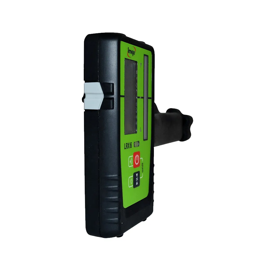 IMEX 60mm Red/Green Hybrid Rotary Laser Receiver with Clamp 012-LRX6