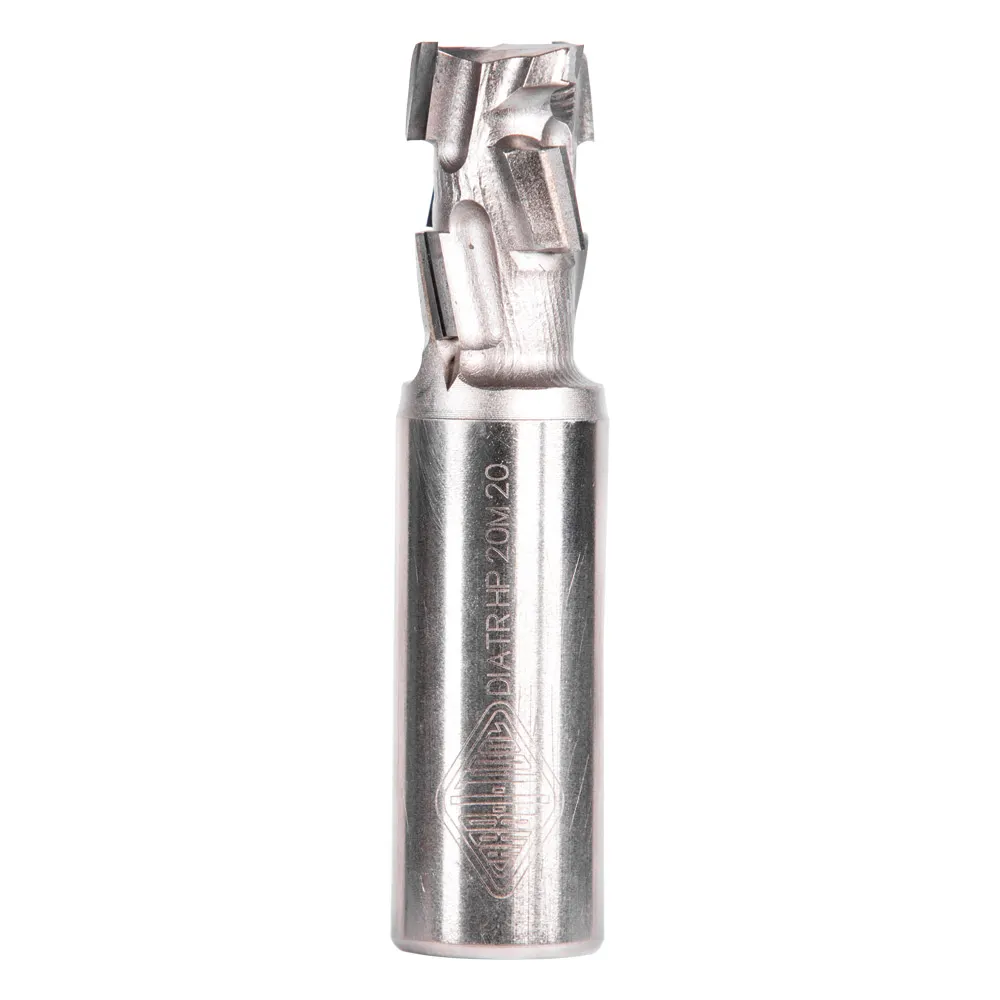 CARBITOOL 20 x 28 x 85mm Router Bit PCD Straight L-H 6+1FL 20mm-Shank DIATLHP20M20
