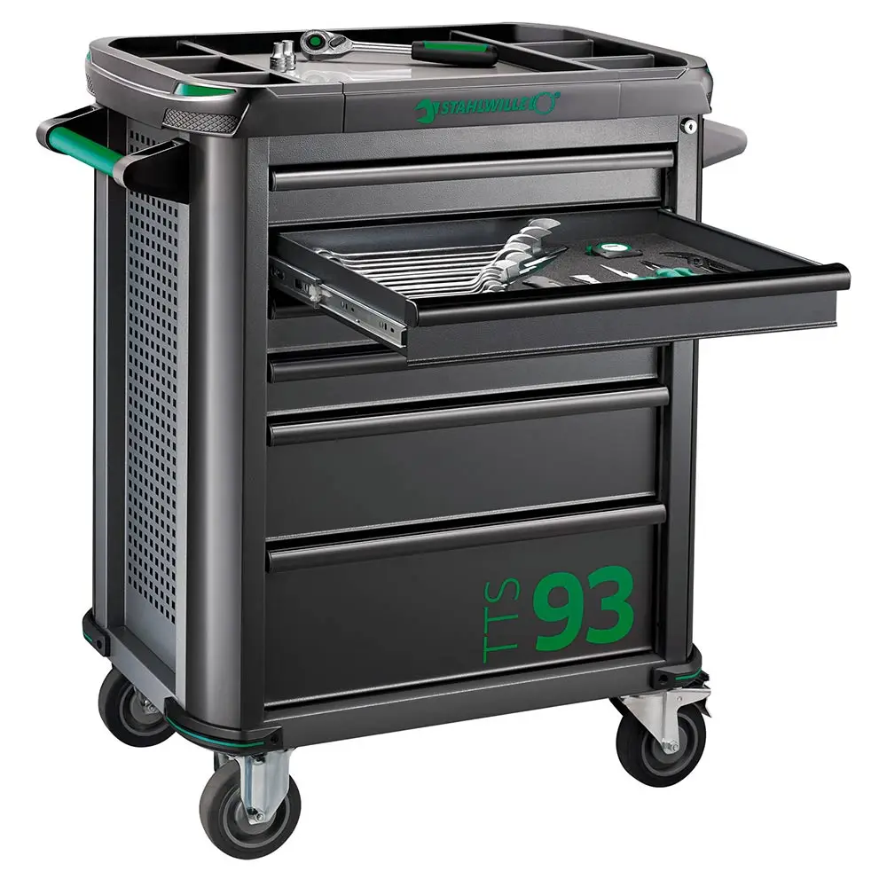 STAHLWILLE Toolset w/ TTS93 Tool Trolley - 130 Piece 98830177