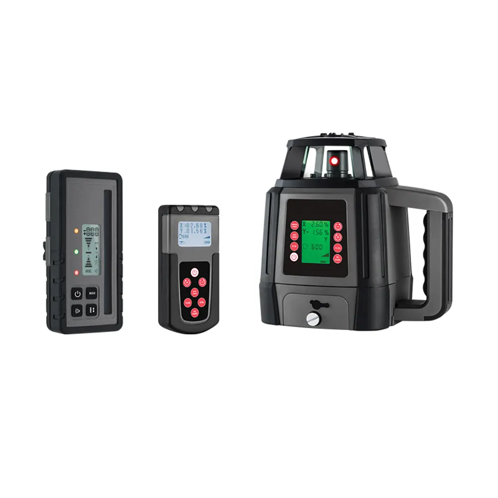 GENERAL TITANIUM Red Beam Rotary Laser Level TRL-60RS 88150