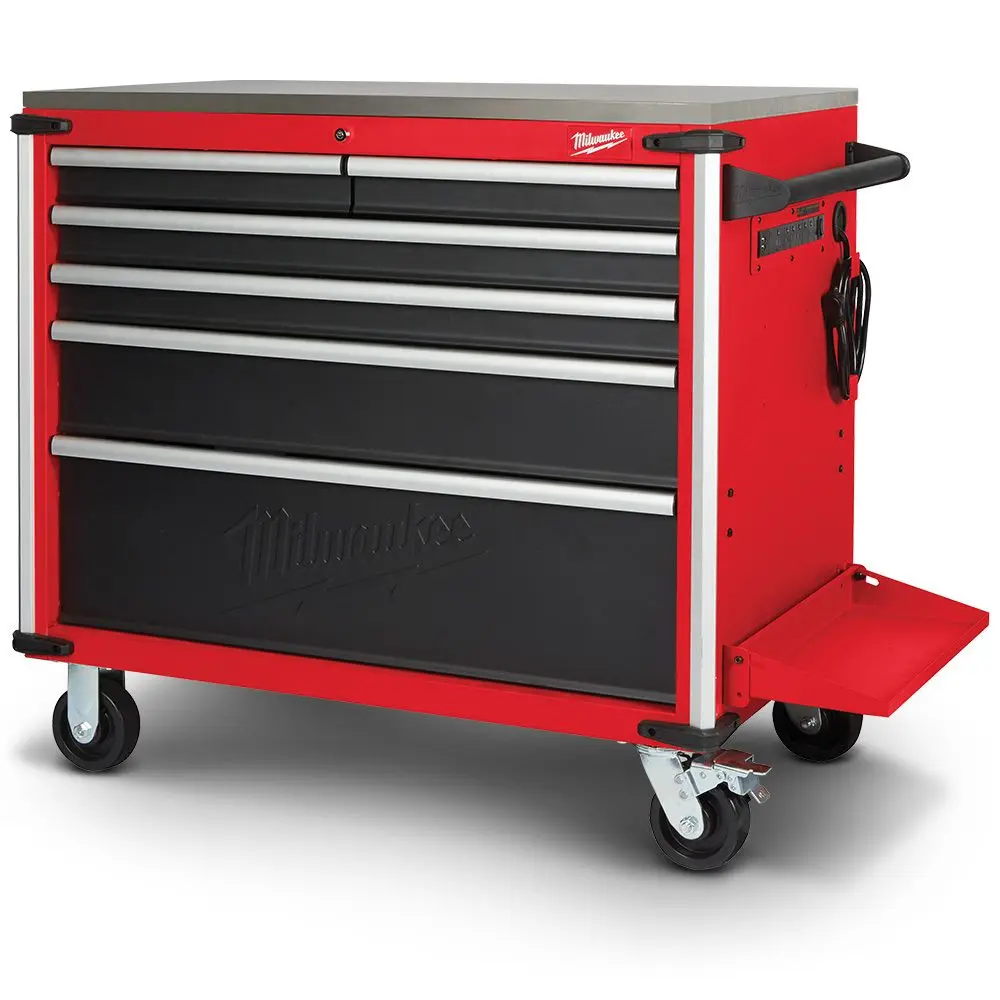 MILWAUKEE 40inch Mobile Work Bench Steel Top 48228538