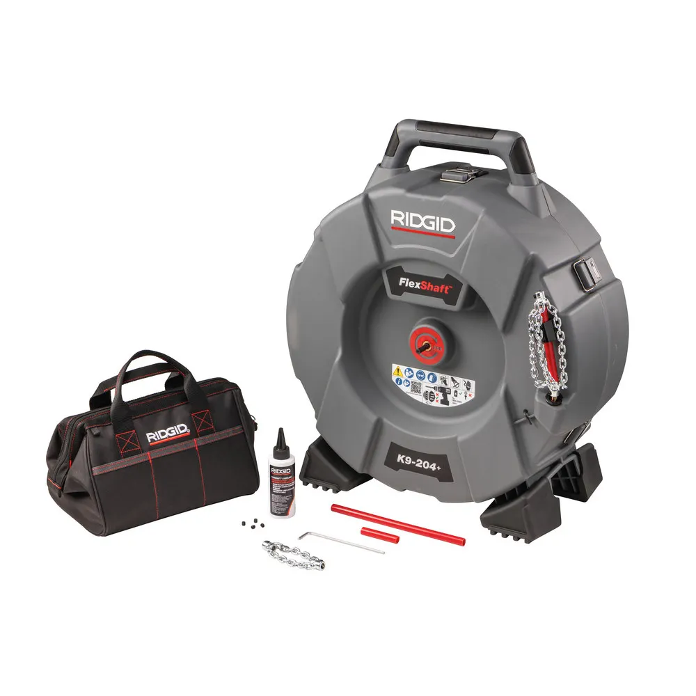 RIDGID K9-204+ FlexShaft Drain Cleaning Machine 76198