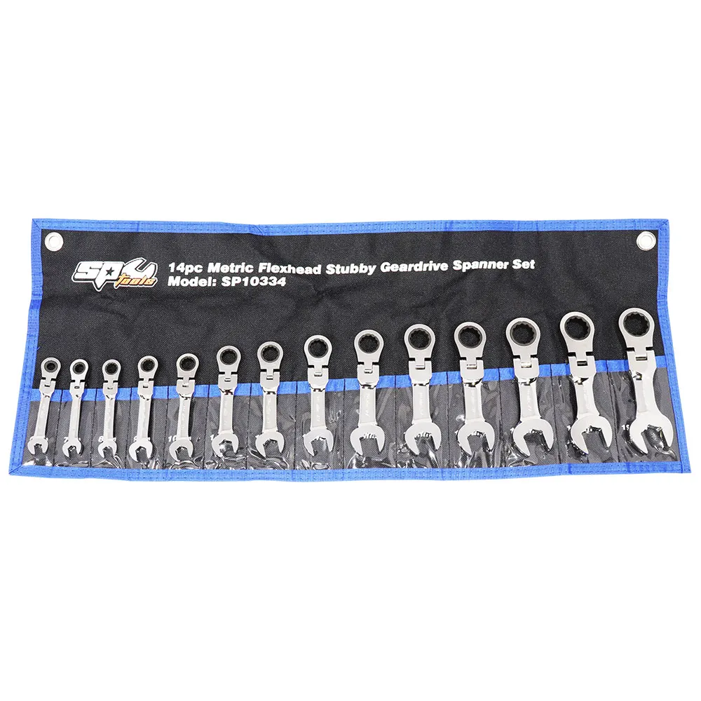 SP TOOLS 14 Piece R/OE Metric Spanner Set SP10334
