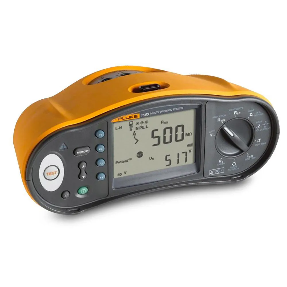FLUKE Multifunction Installation Tester w/ Flukewiew Forms FLU1663/FVF