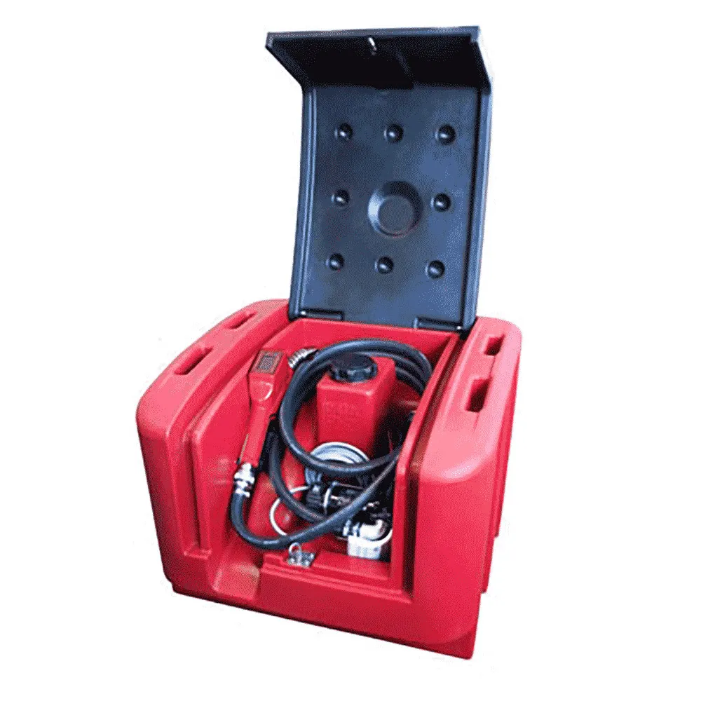 ALEMLUBE 100L Lockable Diesel Refuelling Storage & Dispensing Kit w/ Meter L10040PAM