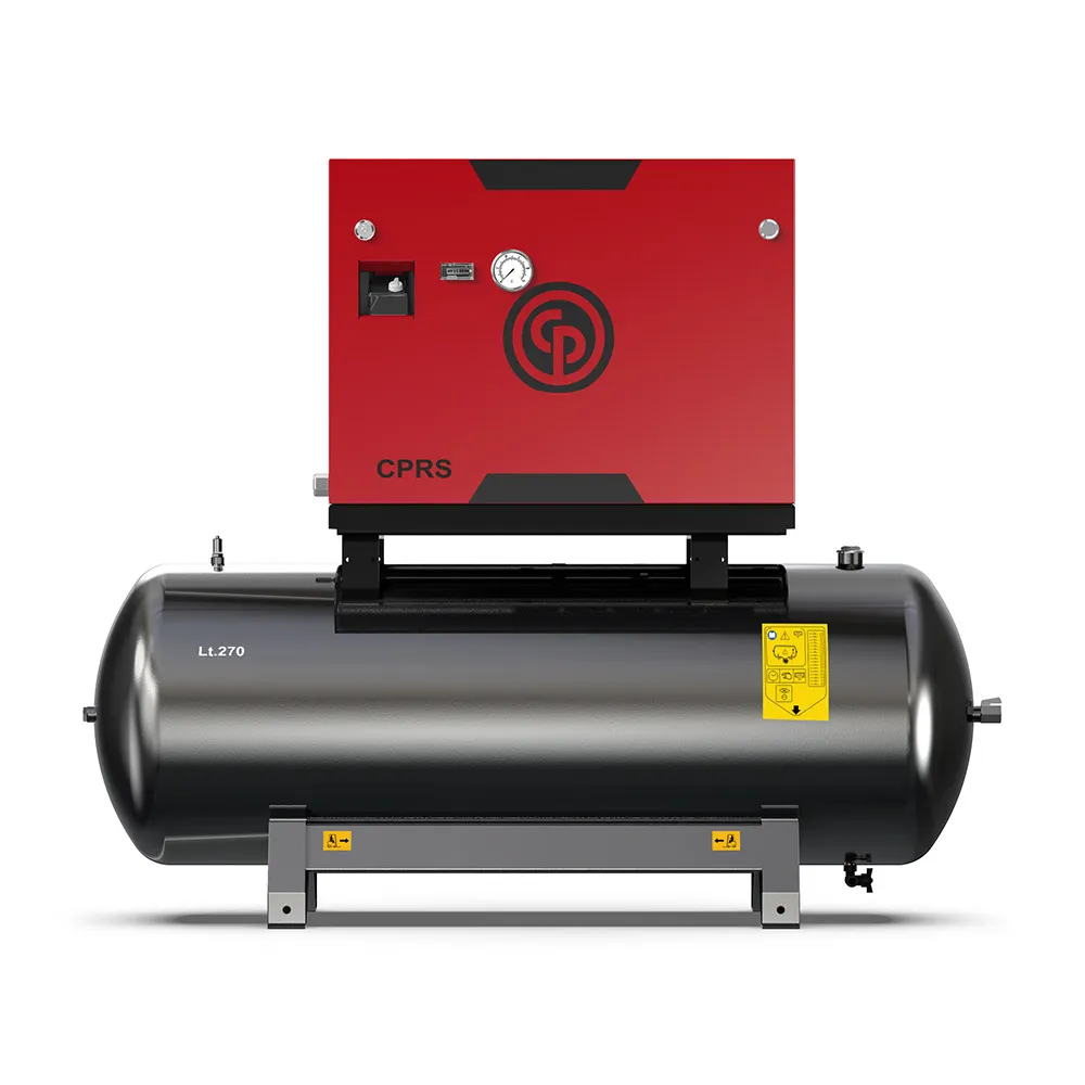 CHICAGO PNEUMATIC 270L CPRS 3-270 3HP 15A Silent Piston Compressor 4116026132