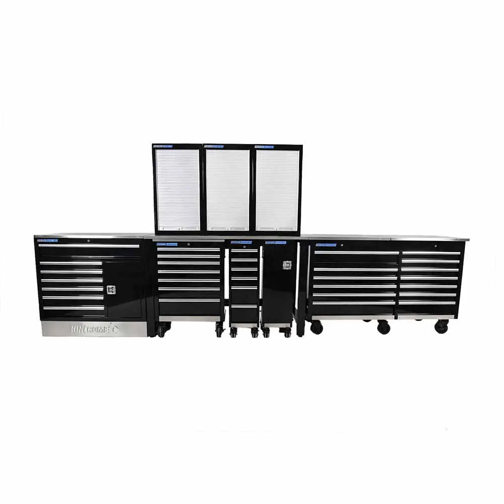 KINCROME 9 Piece 33 Drawer Trade Centre Ultimate Storage Pro Set K7379